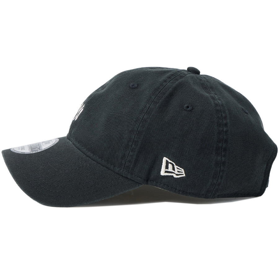 ニューエラ キャップ 帽子 NEW ERA CAP 9TWENTY MLB ベージュ スウェットバンド ニューヨーク ヤンキース ブラック 14745058 左サイド