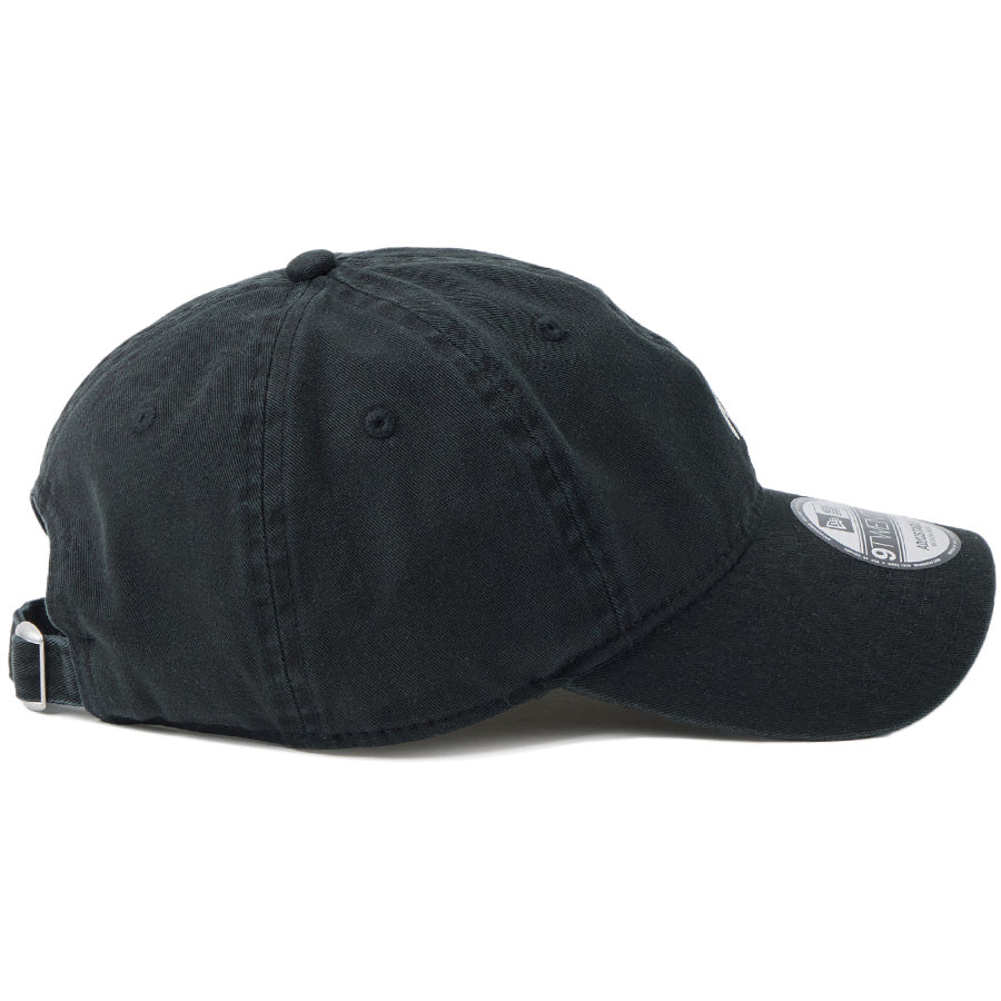ニューエラ キャップ 帽子 NEW ERA CAP 9TWENTY MLB ベージュ スウェットバンド ニューヨーク ヤンキース ブラック 14745058 右サイド