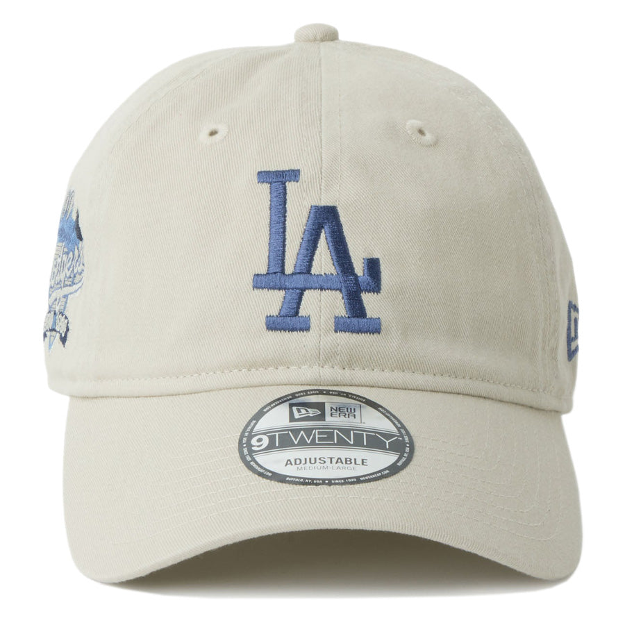 ニューエラ キャップ 帽子 NEW ERA CAP 9TWENTY MLB Side Patch サイドパッチ ロサンゼルス ドジャース ストーン 14745082 正面