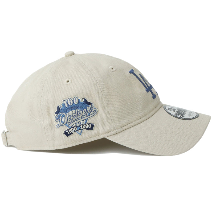 ニューエラ キャップ 帽子 NEW ERA CAP 9TWENTY MLB Side Patch サイドパッチ ロサンゼルス ドジャース ストーン 14745082 右サイド