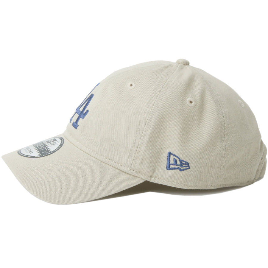 ニューエラ キャップ 帽子 NEW ERA CAP 9TWENTY MLB Side Patch サイドパッチ ロサンゼルス ドジャース ストーン 14745082 左サイド