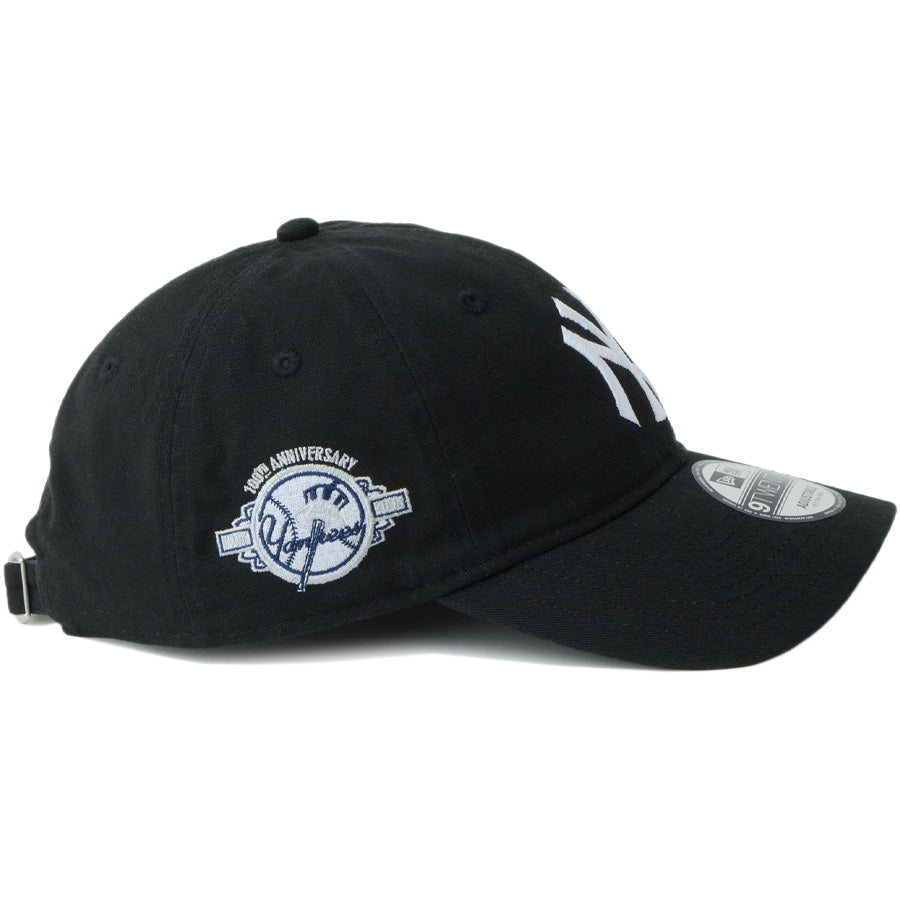 ニューエラ キャップ 帽子 NEW ERA CAP 9TWENTY MLB Side Patch サイドパッチ ニューヨーク ヤンキース ブラック 14745048 右サイド