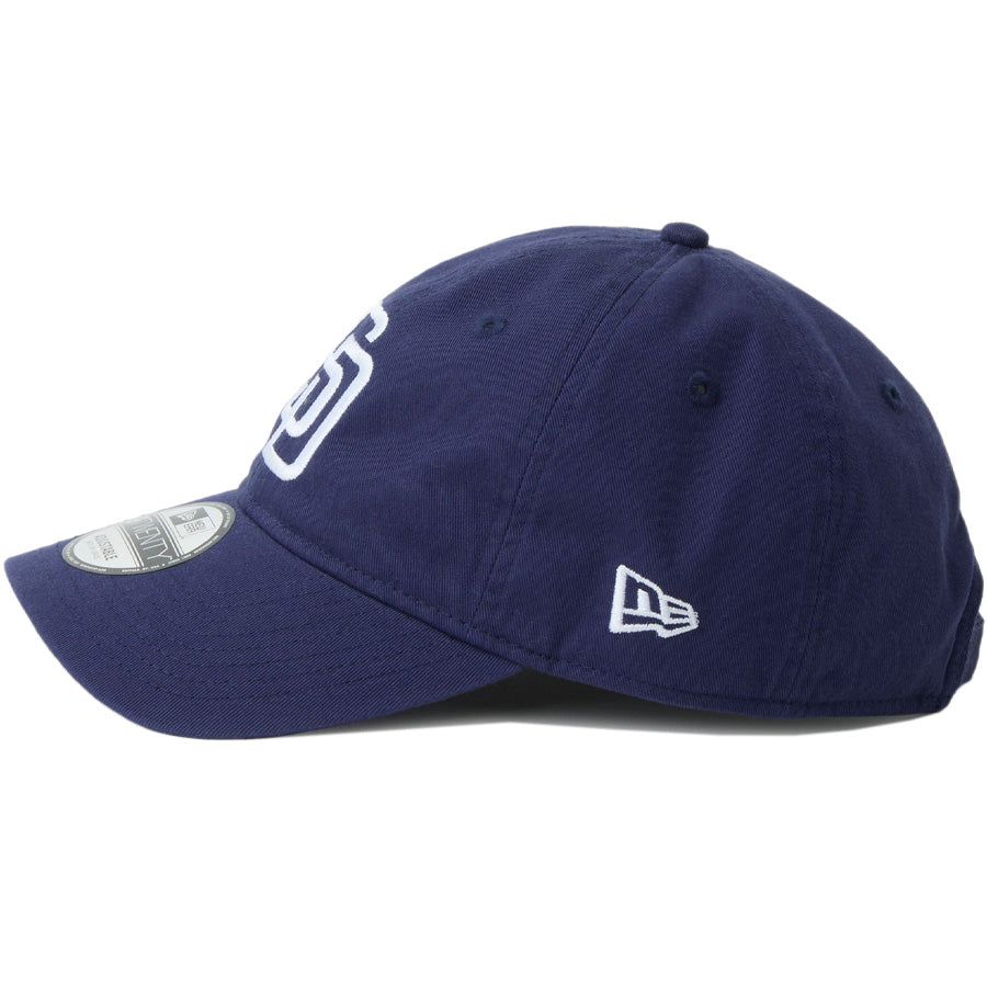 ニューエラ キャップ 帽子 NEW ERA CAP 9TWENTY MLB Side Patch サイドパッチ サンディエゴ パドレス ライトネイビー 14745028 左サイド