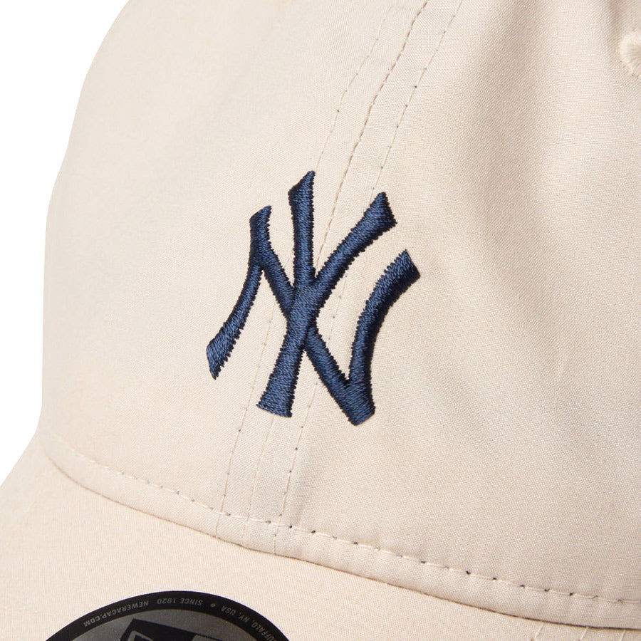 ニューエラ キャップ NEW ERA CAP MLB 9TWENTY Typewriter コットンタイプライター ニューヨーク ヤンキース ライトベージュ 14745047 フロントロゴ
