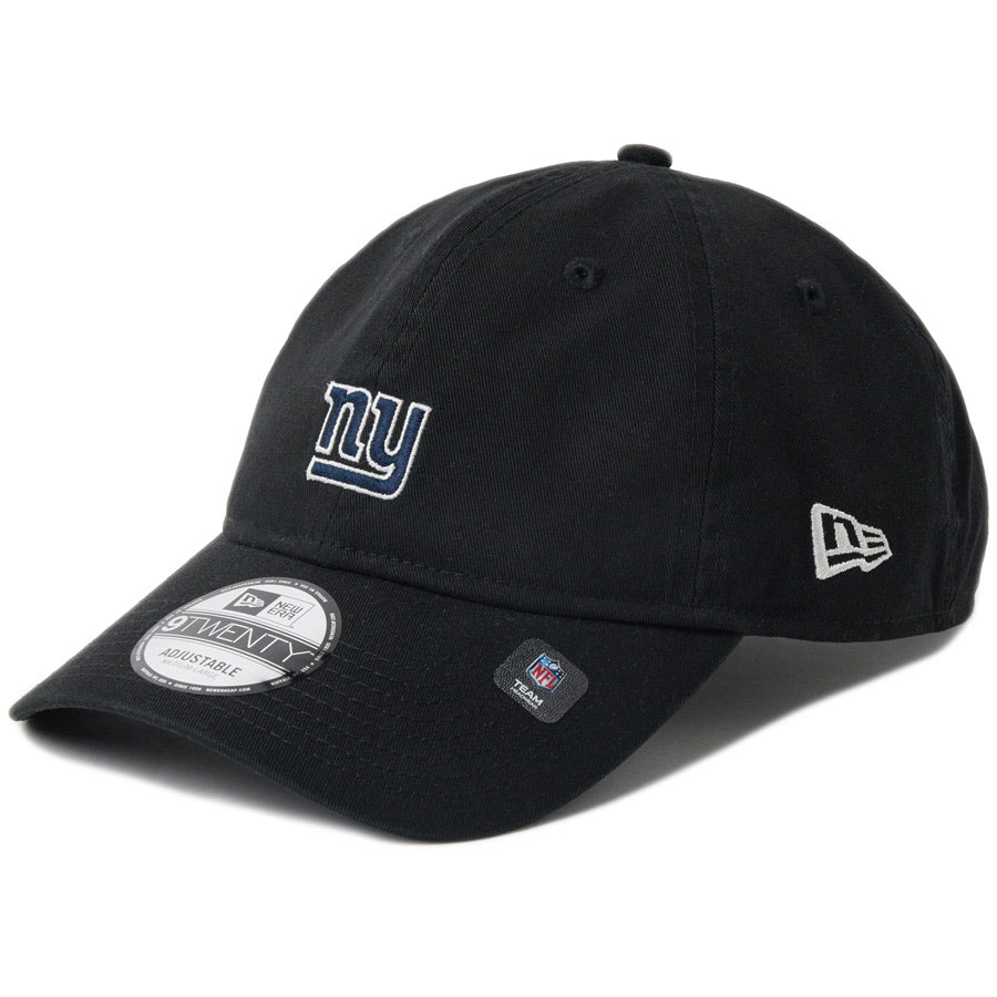 ニューエラ キャップ NEW ERA 9TWENTY NFL Mini Logo ミニロゴ ニューヨーク ジャイアンツ ブラック 14745062 右斜め