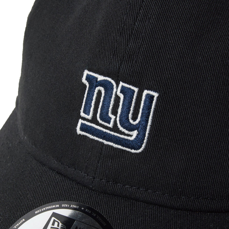 ニューエラ キャップ NEW ERA 9TWENTY NFL Mini Logo ミニロゴ ニューヨーク ジャイアンツ ブラック 14745062 フロントロゴ