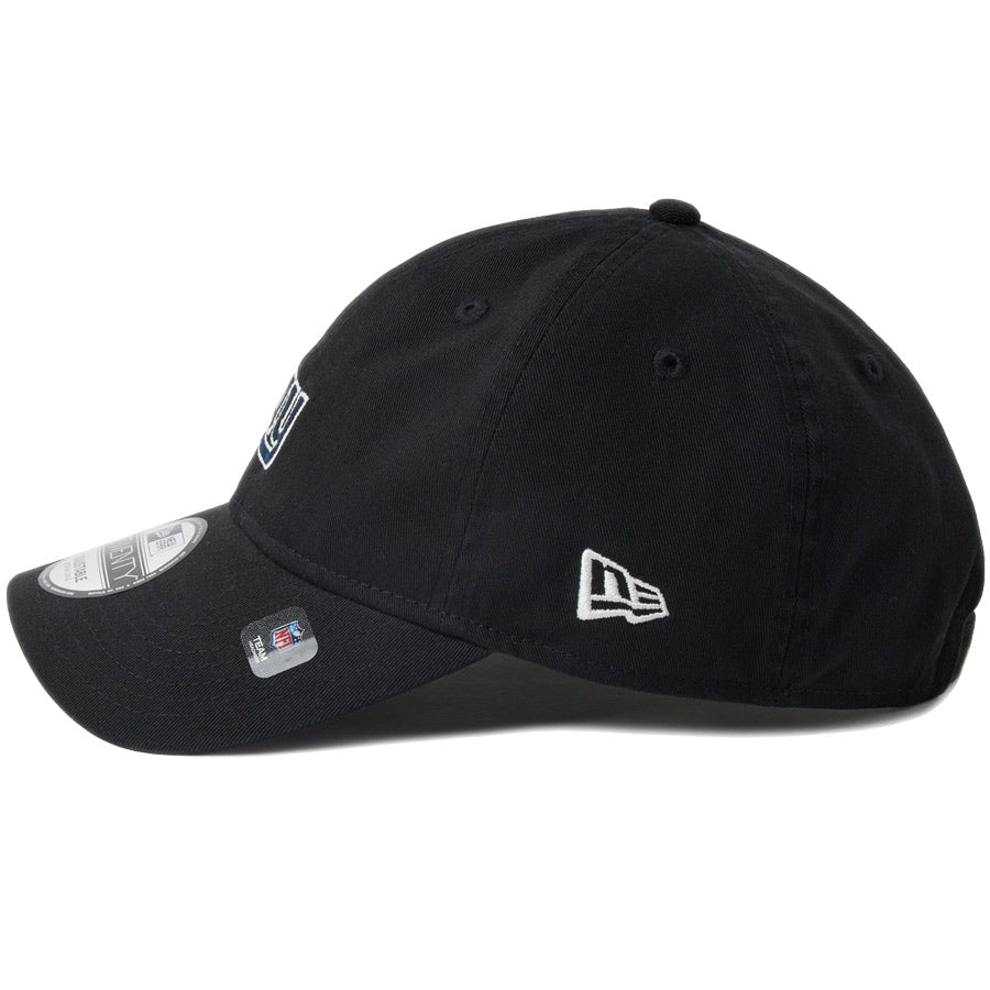 ニューエラ キャップ NEW ERA 9TWENTY NFL Mini Logo ミニロゴ ニューヨーク ジャイアンツ ブラック 14745062 左サイド