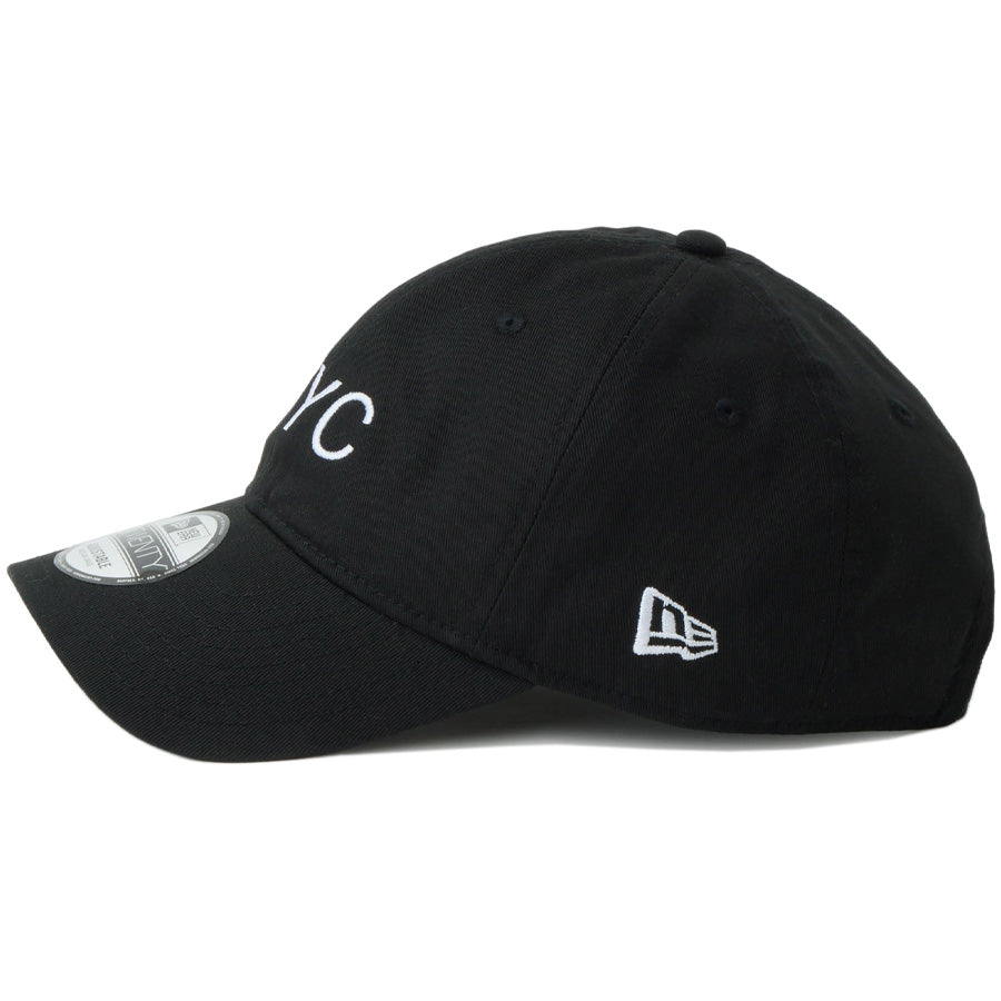ニューエラ キャップ 帽子 NEW ERA CAP 9TWENTY NYC ブラック 14745041 左サイド