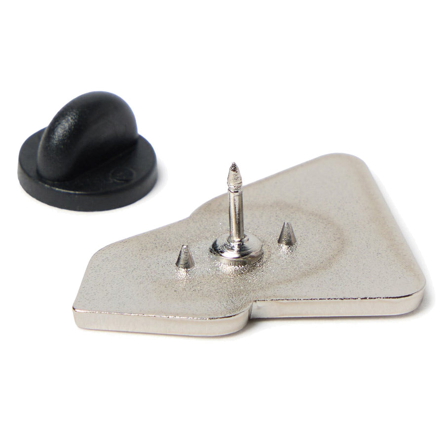 ニューエラ NEW ERA キャップアクセサリー ピンズ Flagロゴ フラッグロゴ シルバー ブラック 14751655 留め具