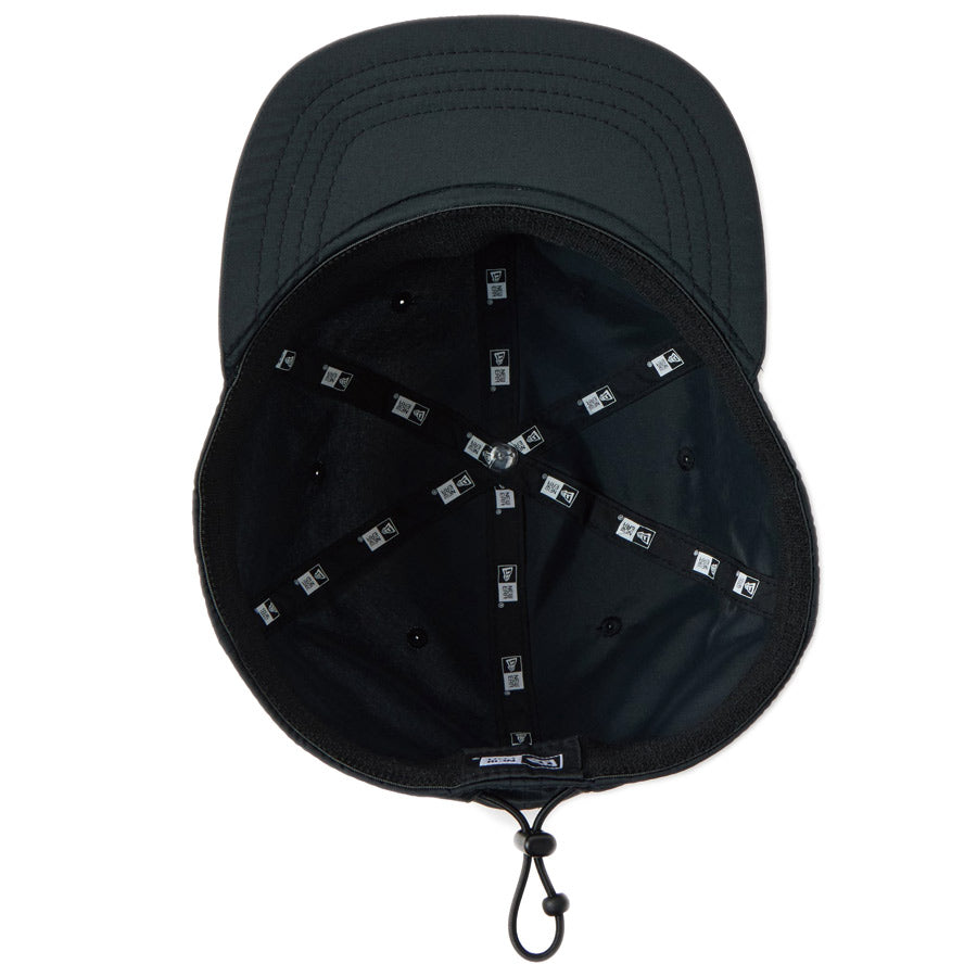 ニューエラ キャップ NEW ERA バイクキャップ Tech Stretch ブラック 14774332 | アウトドア バイザー裏