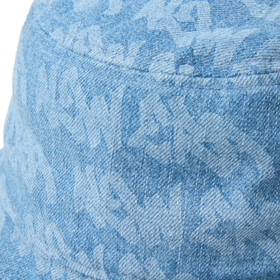 ニューエラ ハット NEW ERA HAT バケハ バケット01 Laser Burn Out レーザー加工 ウォッシュドデニム 14744779 プリント
