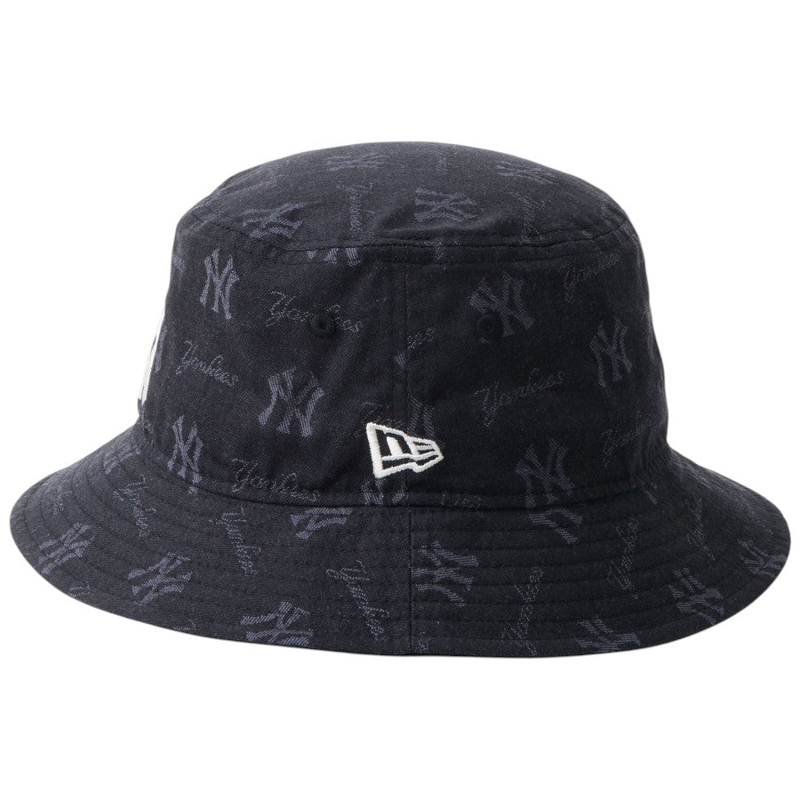 ニューエラ　ヤンキース　バゲットハット ニューエラ ハット NEW ERA HAT バケット01 バケハMLB Jacquard ジャ