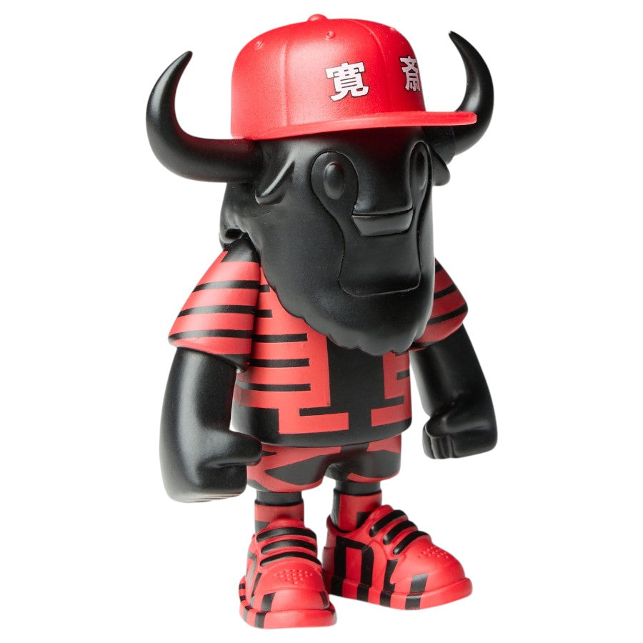 ニューエラ NEW ERA フィギュア FFALO ミニバッファロー kansai yamamoto 山本寛斎 ブラック レッド 14858866 左斜め前