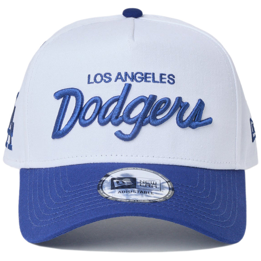 ニューエラ キャップ NEW ERA CAP GOLF 9FORTY A-Frame MLB 2-Tone ロサンゼルス ドジャース ホワイト/ダークロイヤル 14747308 | ゴルフ 正面