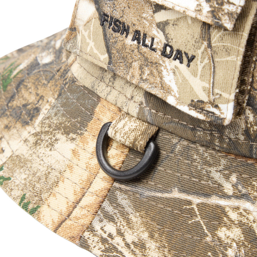 ニューエラ ハット NEW ERA バケット01 ループ Angler's Club FISHING フィッシング リアルツリーカモ 14774324 | アウトドア Dカン