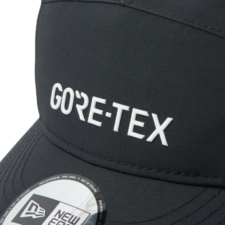 ニューエラ キャップ 帽子 NEW ERA CAP ジェットキャップ GORE-TEX ゴアテックス 2L ブラック 14774298｜アウトドア フロントロゴ