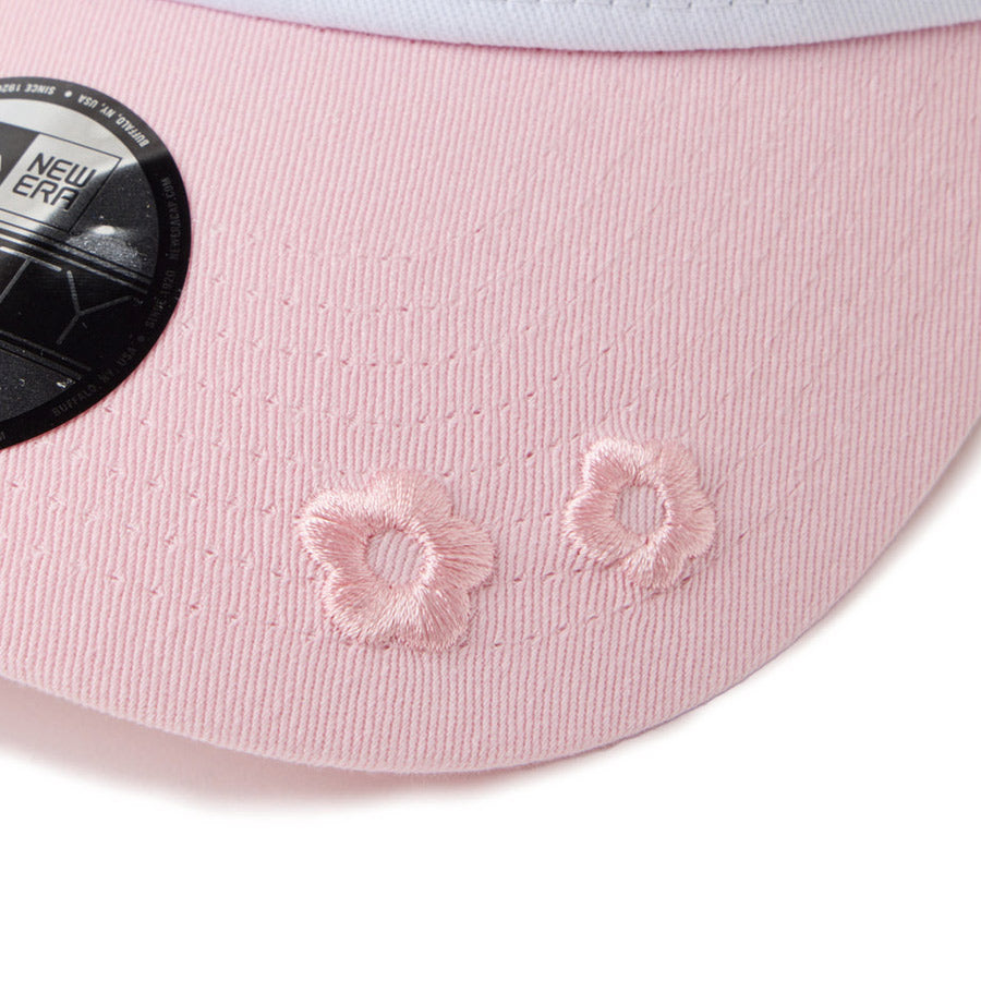 ニューエラ キャップ NEW ERA KIDS 子供Youth 9FORTY A-Frame トラッカー ちいかわ / モモンガ・古本屋 ピンク 14864475 バイザー