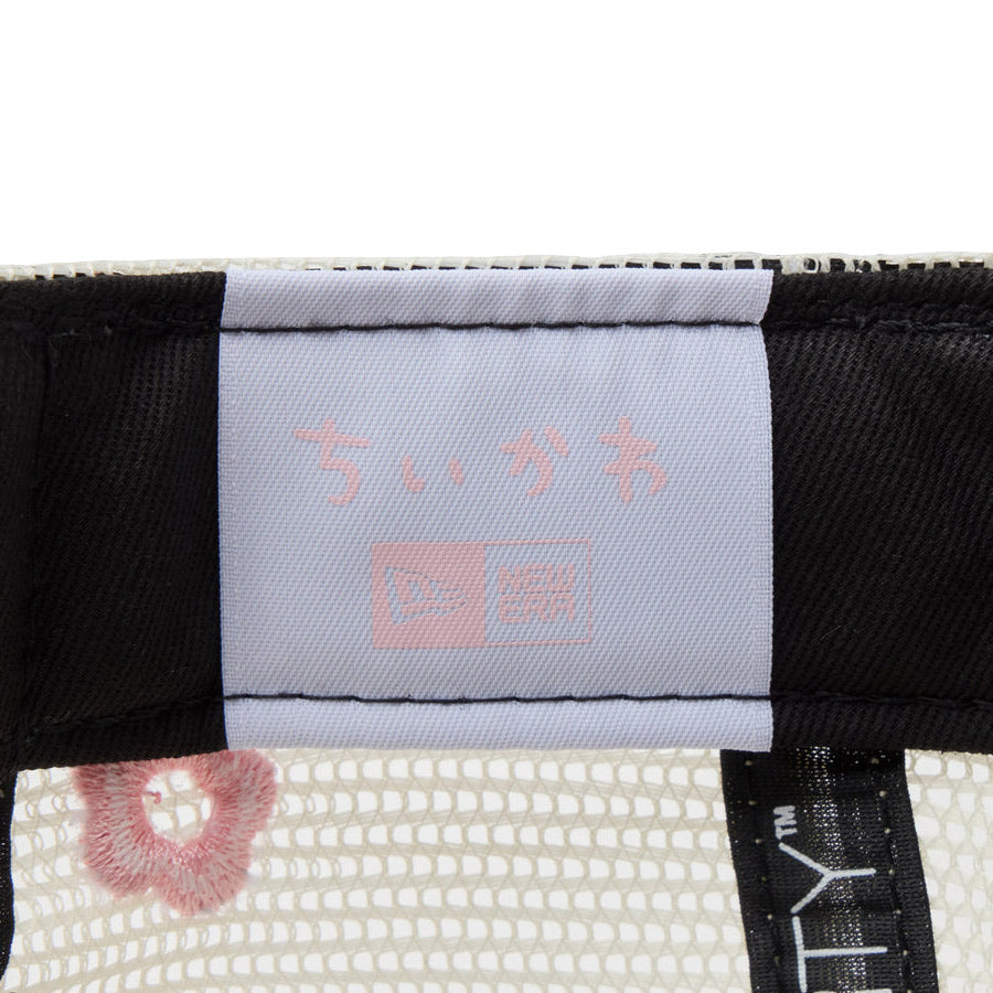 ニューエラ キャップ NEW ERA KIDS 子供Youth 9FORTY A-Frame トラッカー ちいかわ / モモンガ・古本屋 ピンク 14864475 インナー