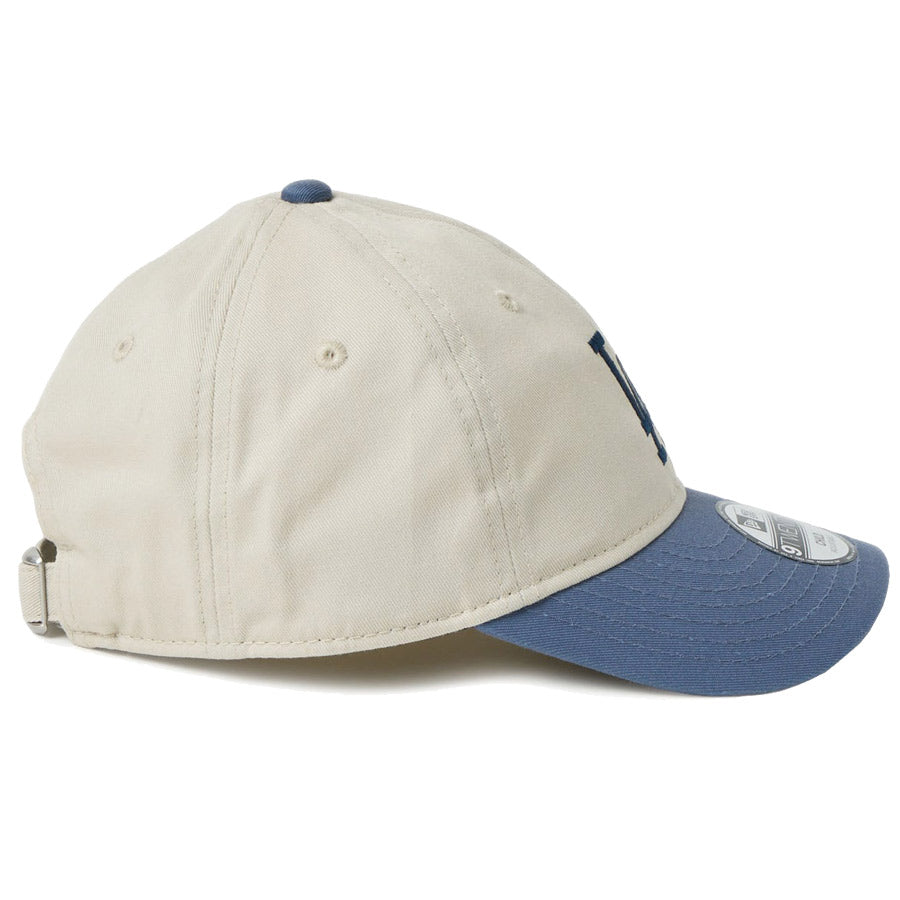 ニューエラ キャップ NEW ERA CAP KIDS キッズ Child 9TWENTY 2-Tone ロサンゼルス ドジャース ストーン/スレート 14747326 右サイド