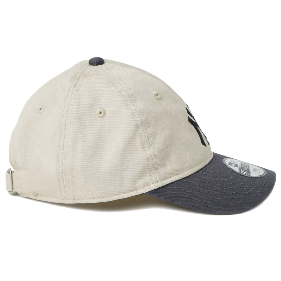ニューエラ キャップ NEW ERA KIDS キッズ Child 9TWENTY 2-Tone ニューヨーク ヤンキース ストーン/グラファイト 14747323 右サイド