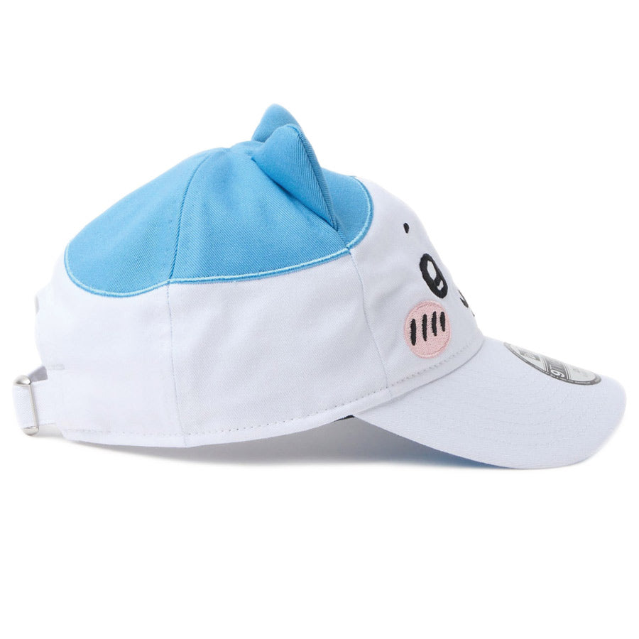 ニューエラ キャップ NEW ERA KIDS Child 9TWENTY ちいかわ / ハチワレ ホワイト/ラディアントブルー 14864499 右サイド