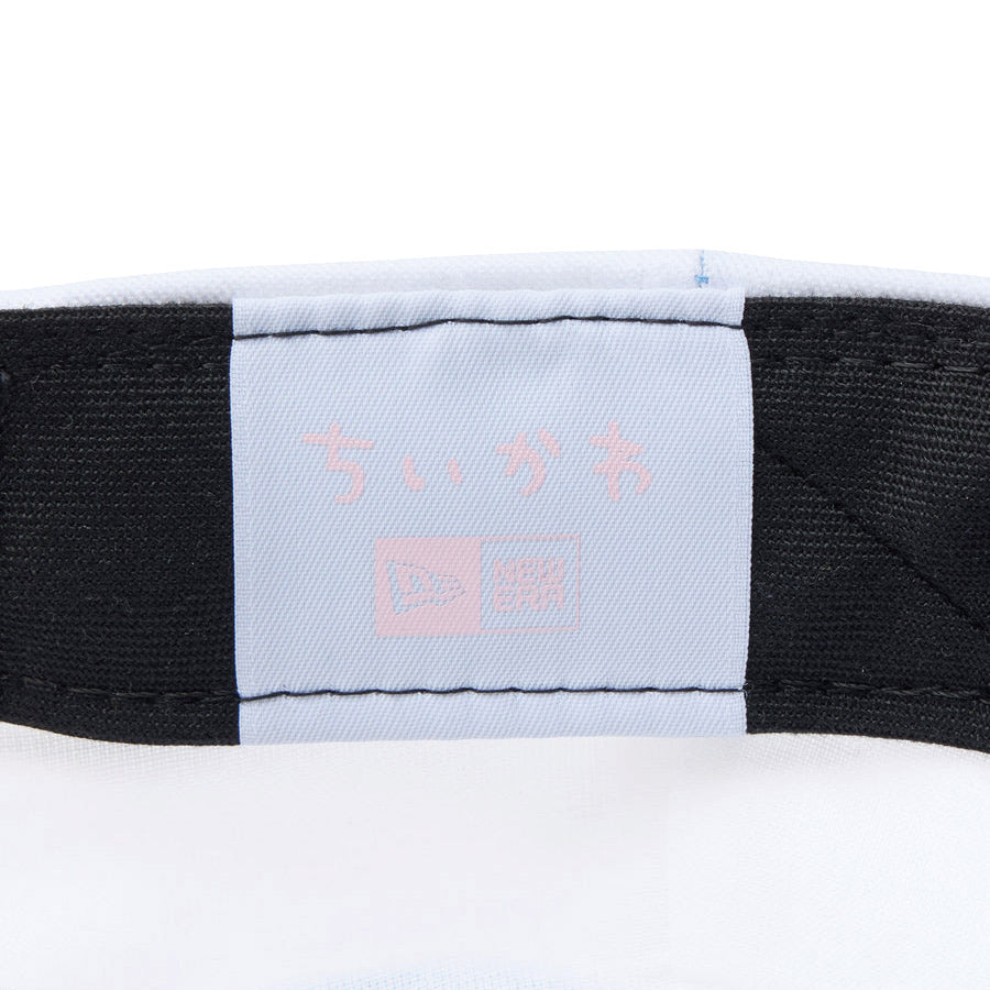 ニューエラ キャップ NEW ERA KIDS Child 9TWENTY ちいかわ / ハチワレ ホワイト/ラディアントブルー 14864499 インナーロゴ
