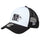 ニューエラ キャップ 帽子 NEW ERA CAP KIDS キッズ Youth 9FORTY A-Frame トラッカー Vintage PEANUTS ピーナッツ JOE COOL ジョー・クール ブラック ホワイト  14865293 右斜め前