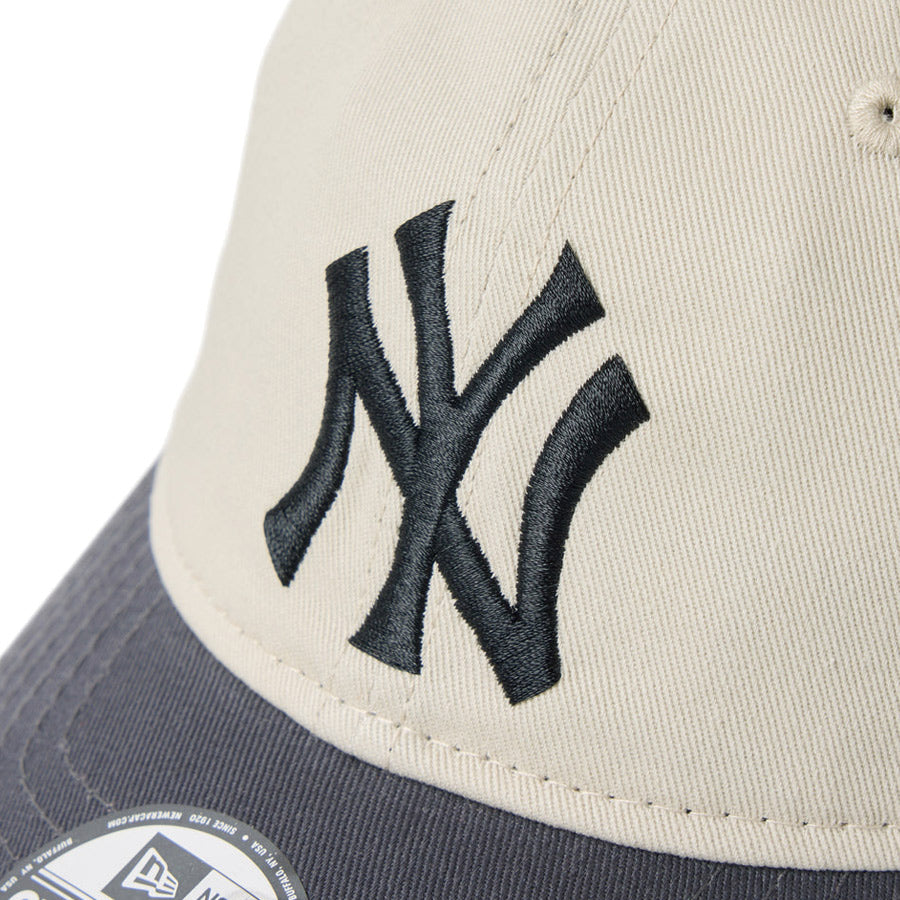 ニューエラ キャップ NEW ERA CAP KIDS キッズ Youth 9TWENTY 2-Tone ニューヨーク ヤンキース ストーン/グラファイト 14747045 フロントロゴ