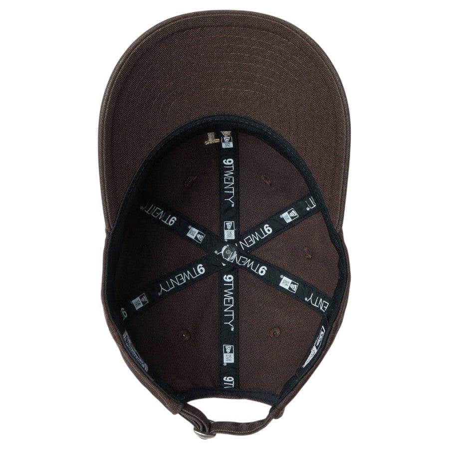 ニューエラ キャップ 帽子 NEW ERA CAP KIDS キッズ Youth 9TWENTY ロサンゼルス ドジャース Cooperstown Washed Duck ブラウンスエード 14747060 アンダーバイザー