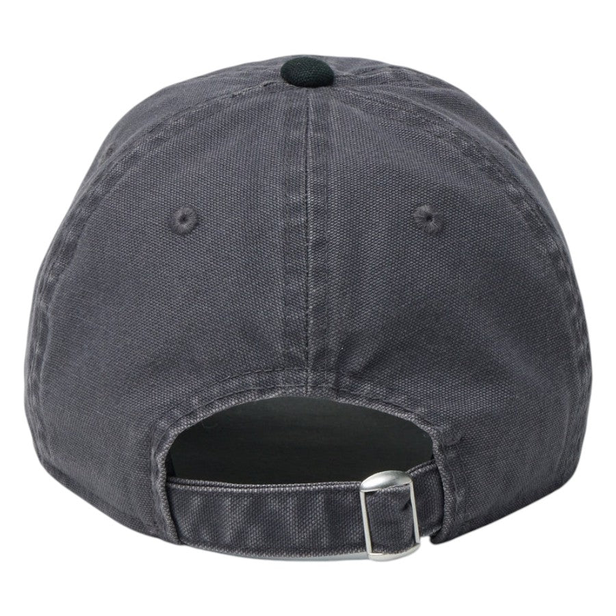 ニューエラ キャップ 帽子 NEW ERA CAP KIDS キッズ Youth 9TWENTY ロサンゼルス ドジャース Cooperstown Washed Duck グラファイト ブラック 14747059 背面