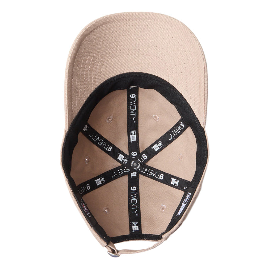 ニューエラ キャップ 帽子 NEW ERA CAP KIDS キッズ Youth 9TWENTY MLB Mini Logo ミニロゴ ロサンゼルス ドジャース Dロゴ アッシュブラウン 14747062 アンダーバイザー