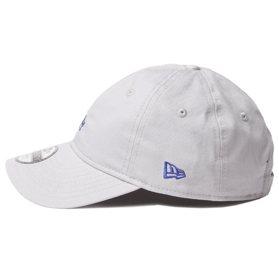 ニューエラ キャップ 帽子 NEW ERA CAP KIDS キッズ Youth 9TWENTY MLB Mini Logo ミニロゴ ロサンゼルス ドジャース グレー 14747063 左サイド