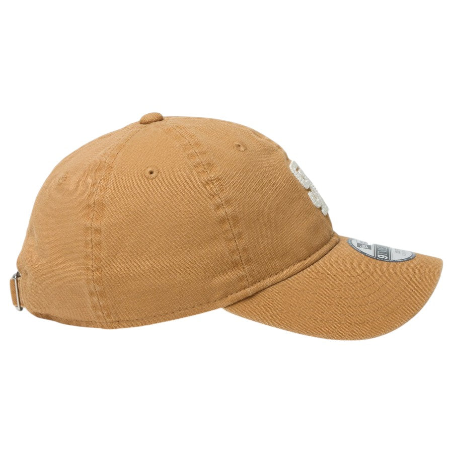 ニューエラ キャップ 帽子 NEW ERA CAP KIDS キッズ Youth 9TWENTY サンディエゴ パドレス Cooperstown Washed Duck ライトブロンズ 14747035 右サイド