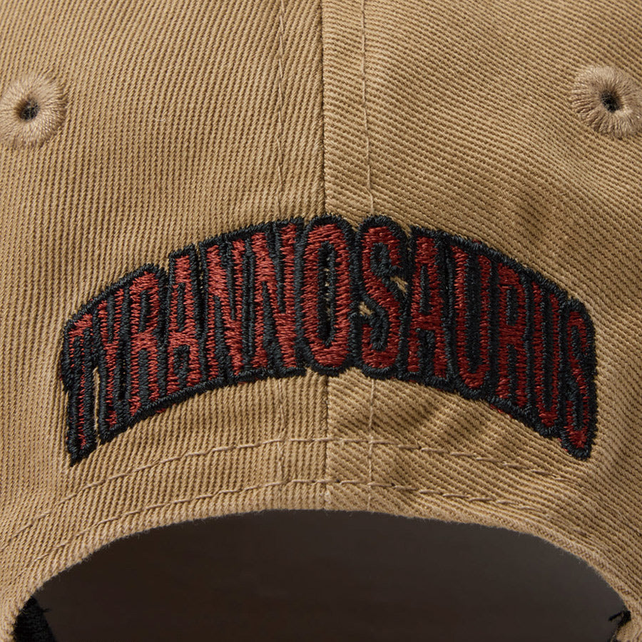 ニューエラ キャップ NEW ERA KIDS キッズ Youth 9TWENTY 最強王図鑑 ティラノサウルス カーキ 14857674 リアロゴ