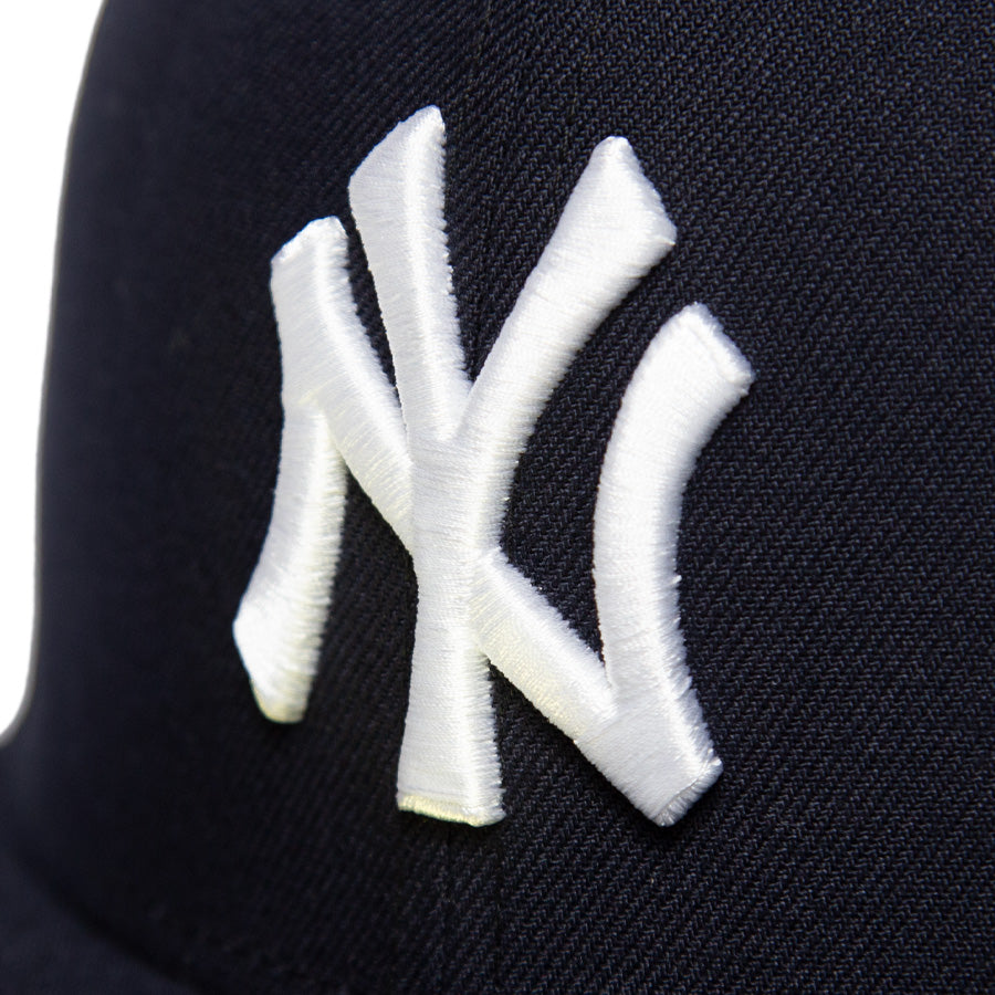 ニューエラ キャップ 帽子 NEW ERA CAP CUSTUM カスタム KINGS 別注 59FIFTY ニューヨーク ヤンキース ネイビー グレーアンダーバイザー 71038654 フロントロゴ