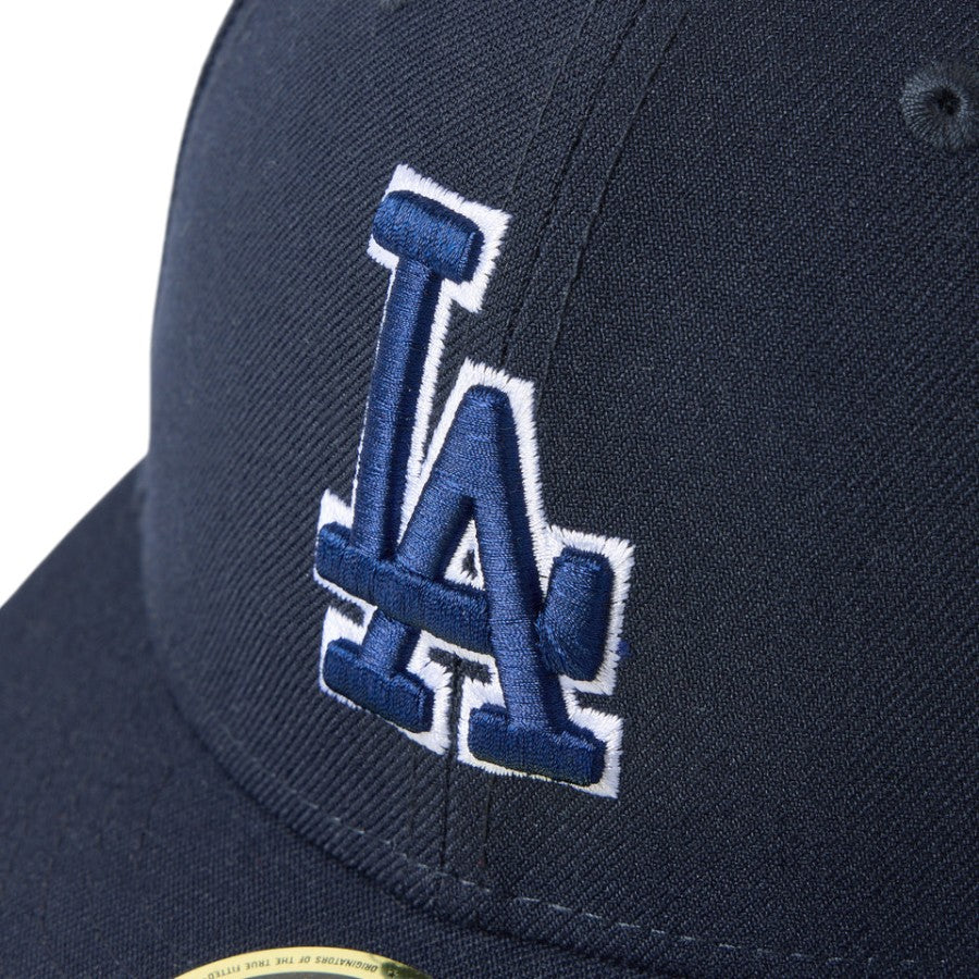 ニューエラ キャップ NEW ERA CAP Low Profile LP 59FIFTY MLB Color Variation ロサンゼルス ドジャース ネイビー 14744688 フロントロゴ