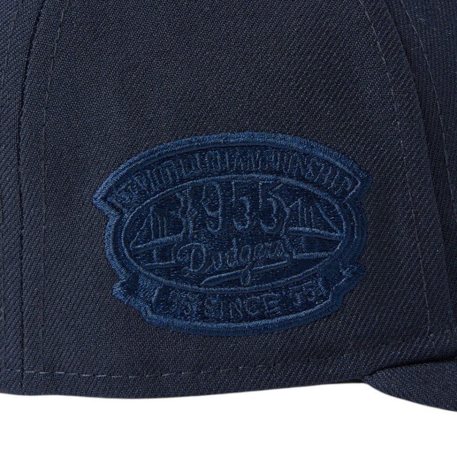 ニューエラ キャップ NEW ERA CAP Low Profile LP 59FIFTY MLB Color Variation ロサンゼルス ドジャース ネイビー 14744688 サイドパッチ