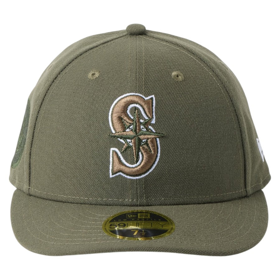 ニューエラ キャップ NEW ERA CAP Low Profile LP 59FIFTY MLB Color Variation シアトル マリナーズ ダークブラッシュ 14744686 正面