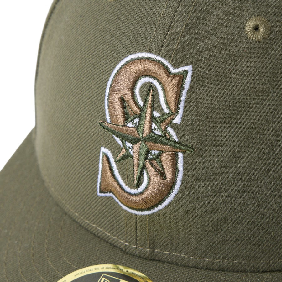 ニューエラ キャップ NEW ERA CAP Low Profile LP 59FIFTY MLB Color Variation シアトル マリナーズ ダークブラッシュ 14744686 フロントロゴ 