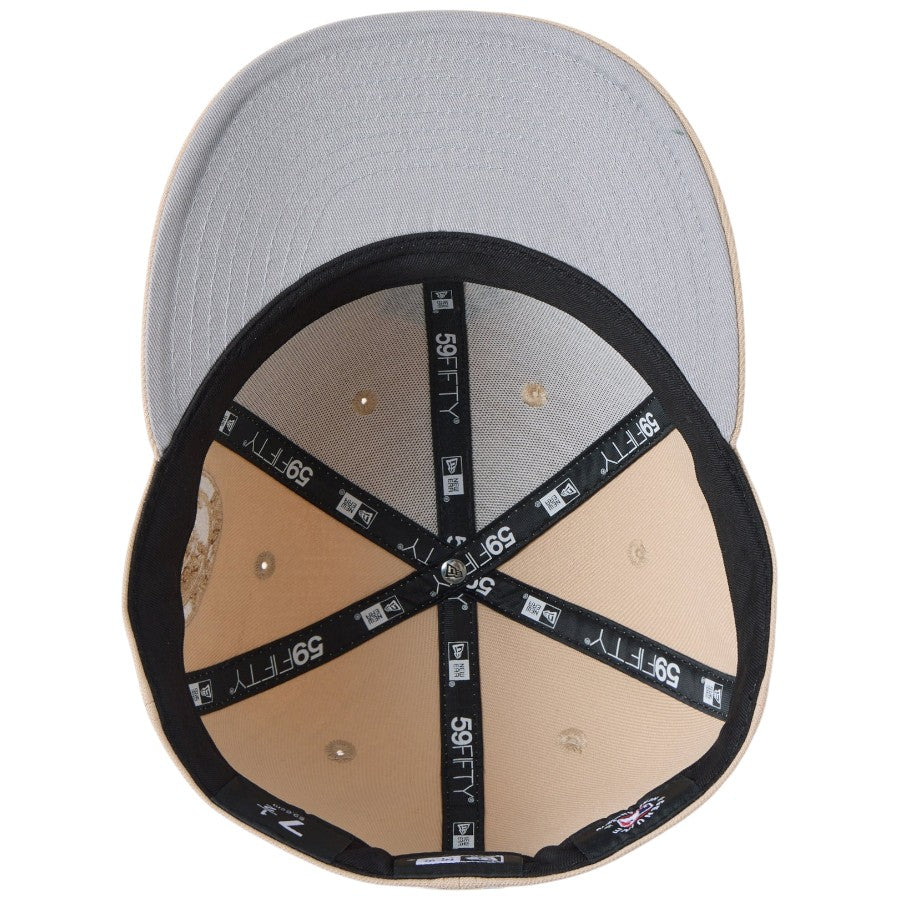 back number NEW ERAベースボールキャップ ライトベージュ ニューエラ キャップ NEW ERA CAP Low Profile LP 59FIFTY MLB Color