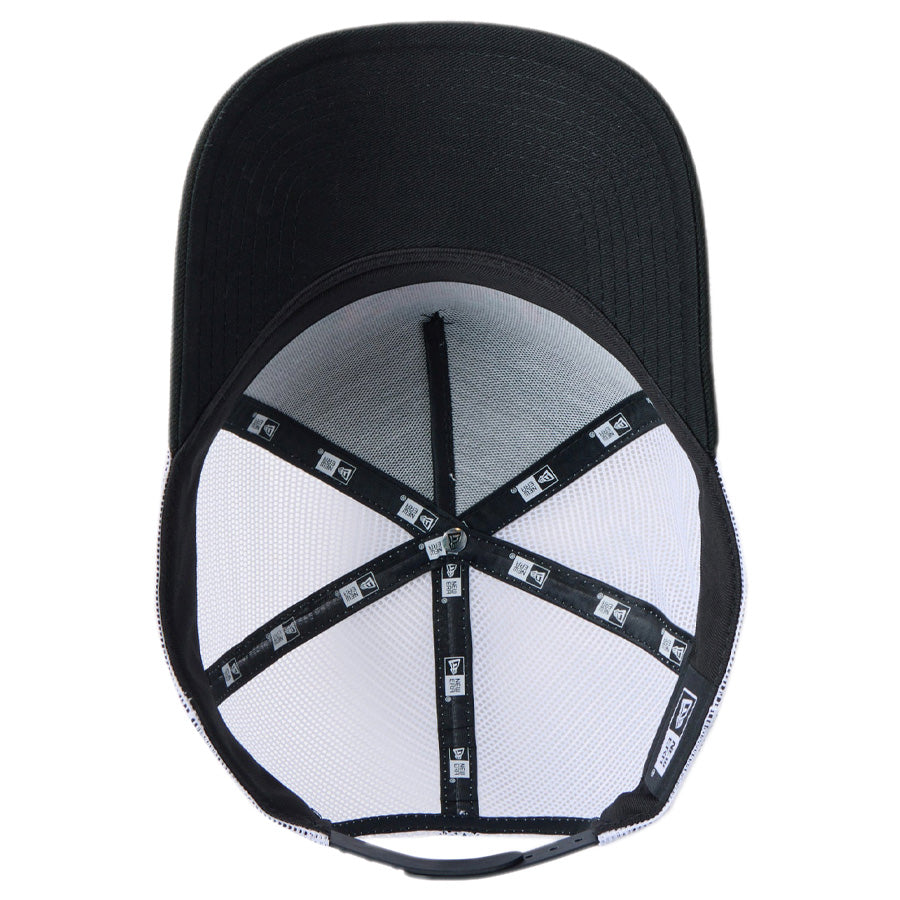 ニューエラ キャップ NEW ERA CAP 9FORTY A-Frame トラッカー Wall Art グラフィティー ブラック/オプティックホワイト 14744865 アンダーバイザー