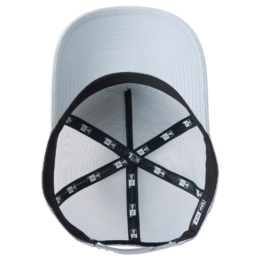 ニューエラ キャップ  NEW ERA 9FORTY A-Frame トラッカー Wall Art グラフィティー グレー 14744864 アンダーバイザー
