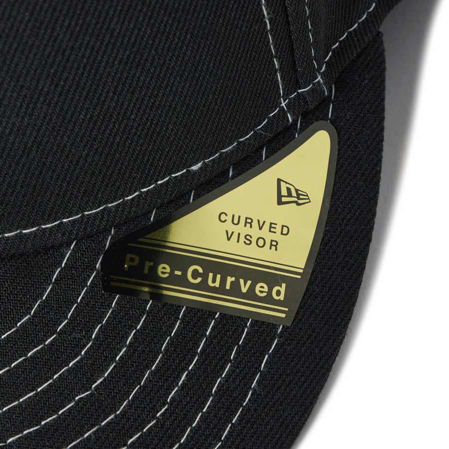 ニューエラ キャップ NEW ERA PC 59FIFTY Flower Embroidery 花柄 ロサンゼルス ドジャース ブラック 14744673 プレカーブ