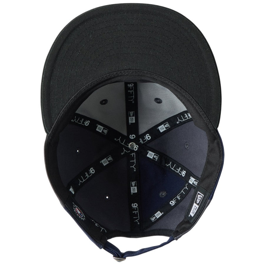 ニューエラ キャップ 帽子 NEW ERA CAP レトロクラウン RETRO CROWN RC 9FIFTY ロサンゼルス ドジャース Patchwork パッチワーク グラファイト ナイトシフトネイビー 14744668 アンダーバイザー