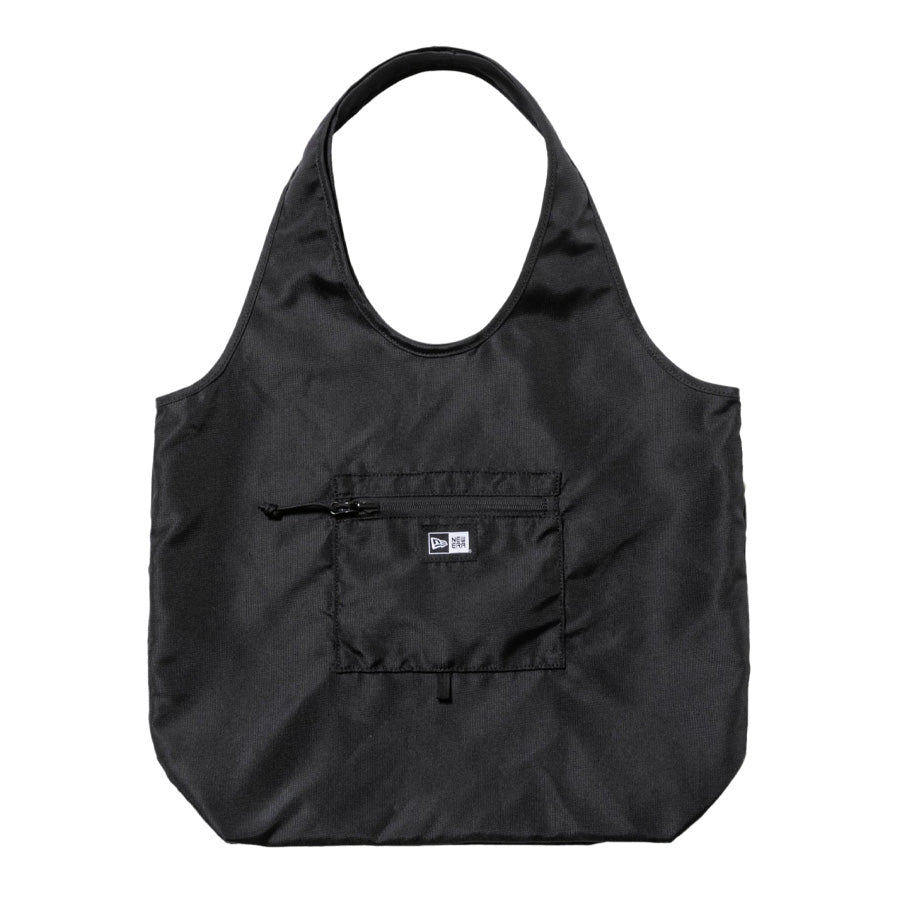 ニューエラ バッグ NEW ERA BAG TOTEBAG エコトートバッグ 22L パッカブル ブラック 26SS 14750909 正面