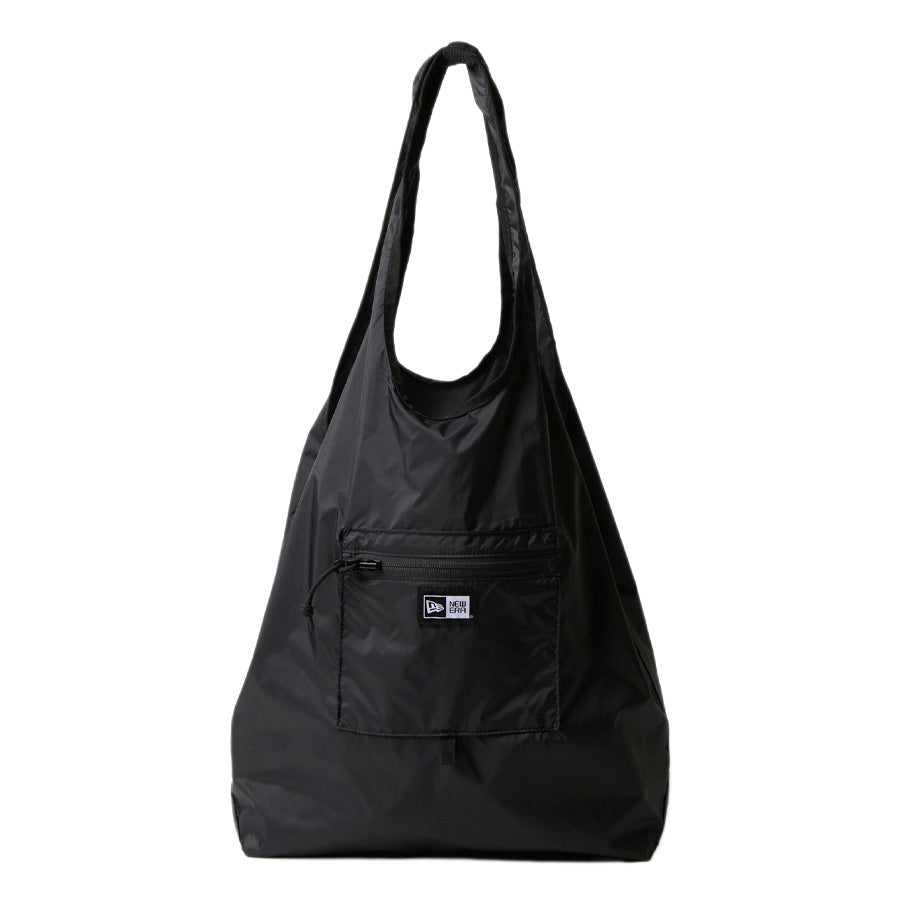 TOTEBAG エコトートバッグ 22L パッカブル NEW NE LOGO タフタ ブラック 15121555 正面