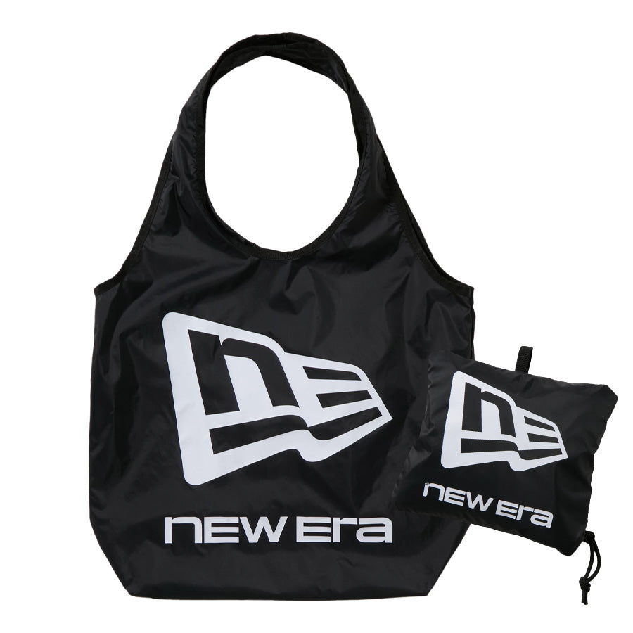 ニューエラ バッグ NEW ERA BAG TOTEBAG エコトートバッグ 22L パッカブル NEW NE LOGO タフタ ブラック 15121555 収納ケース付