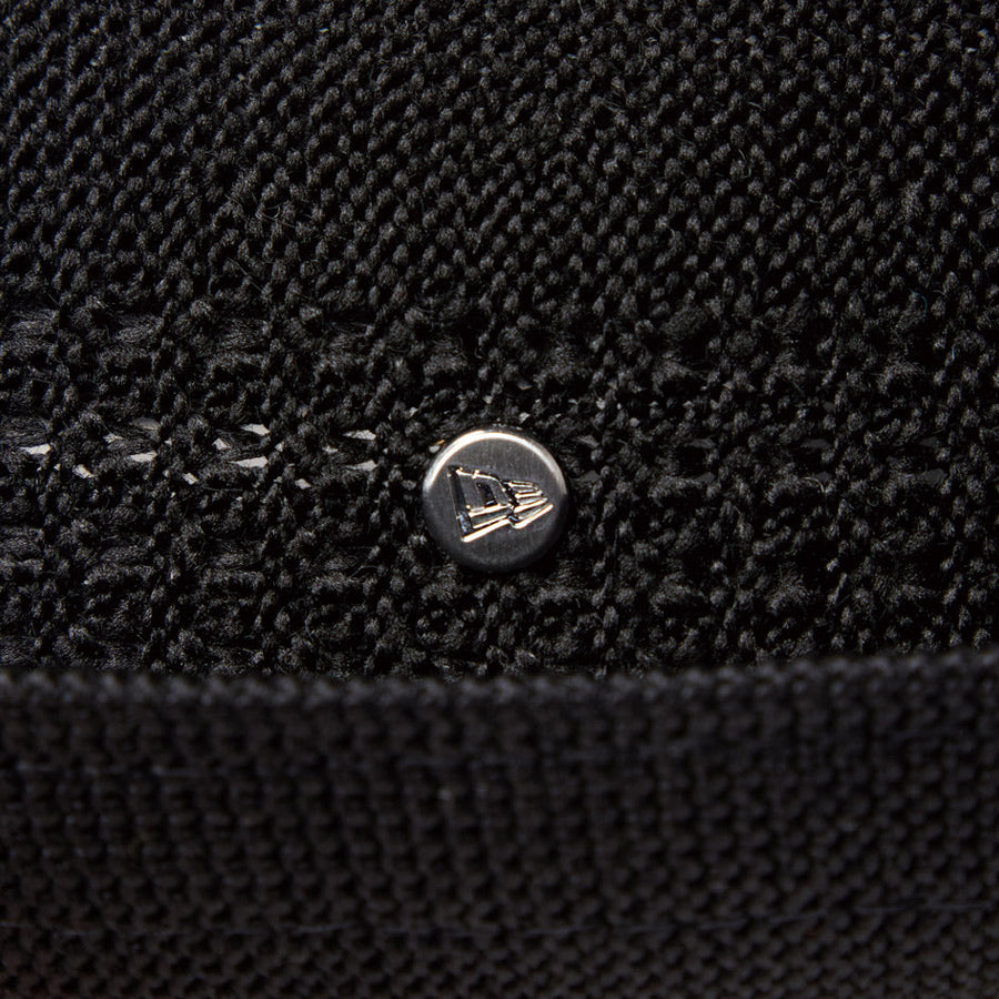 ニューエラ ハット NEW ERA ニットフェドーラ Knit Fedora ブラック メタルピン シルバー 14744689