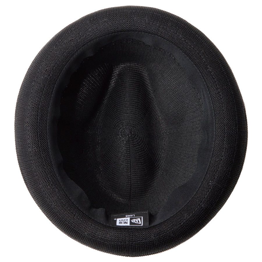 ニューエラ ハット NEW ERA ニットフェドーラ Knit Fedora ブラック メタルピン シルバー 14744689 インナー