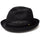 ニューエラ ハット HAT NEW ERA ニットフェドーラ Knit Fedora ブラック メタルピン ゴールド 14744690 右斜め